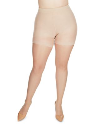 Women's Crystal Sheer Shaper Control Top Tights