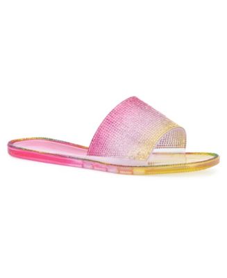 Olivia Miller Women's Adriana Slide Flat Sandals - Macy's