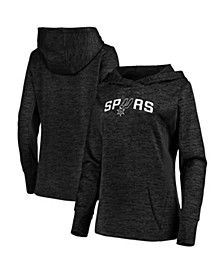 Women's Branded Black San Antonio Spurs Showtime Done Better Pullover Hoodie