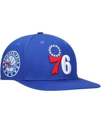 Pro Standard Men's Royal Philadelphia 76Ers Team Logo Snapback Hat - Macy's