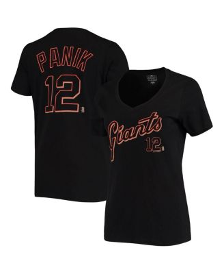 Nike Women's San Francisco Giants Black Pride V-Neck T-Shirt