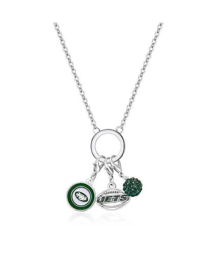 Simran Women's New York Jets Three-Charm Necklace - Macy's