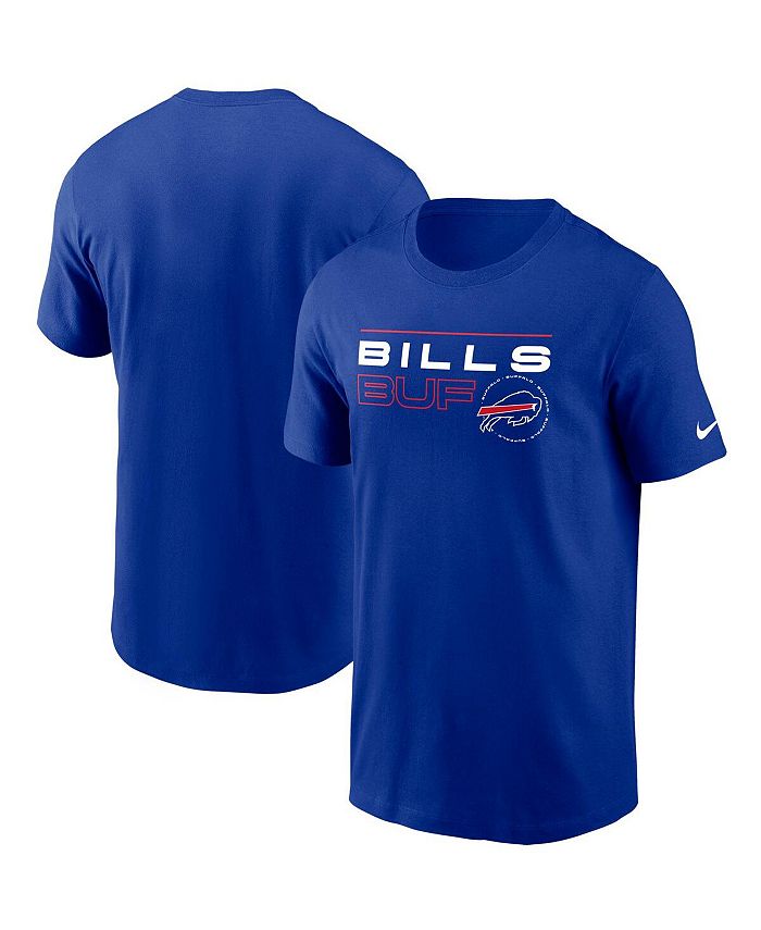 Nike Men's Royal Buffalo Bills Broadcast Essential T-shirt - Macy's