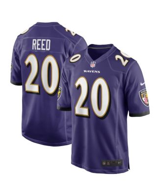 Ed Reed Baltimore Ravens Retired Player Game Jersey - All Stitched