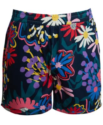 Native Youth - Men's Regular-Fit Floral-Print Shorts