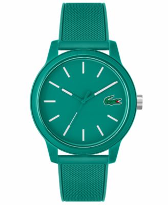 Lacoste - Unisex 12.12 Green Silicone Strap Watch 42mm