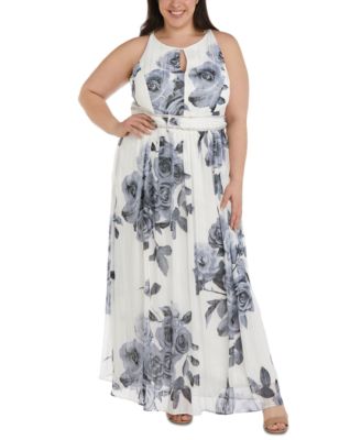 R \u0026 M Richards Plus Size Rhinestone 