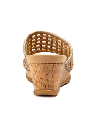 Women's Flossey Slide Wedge Sandals