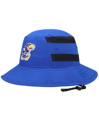 Men's Royal Kansas Jayhawks 2021 Sideline AEROREADY Bucket Hat