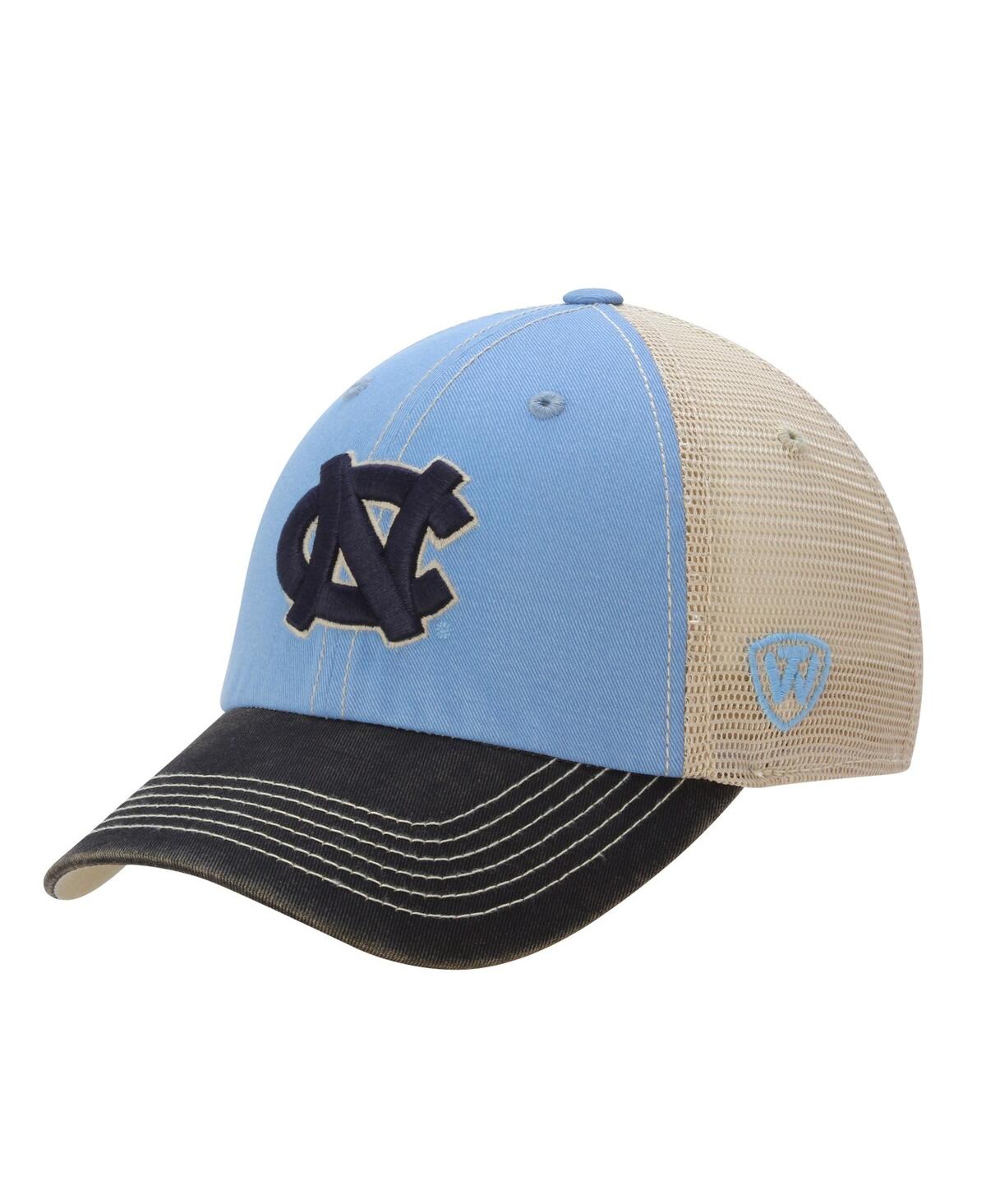 Men's North Carolina Tar Heels Top of the World Offroad Trucker Adjustable Hat -- Carolina Blue
