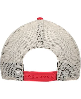 Men's '47 Red Washington Nationals Trawler Clean Up Trucker Snapback Hat