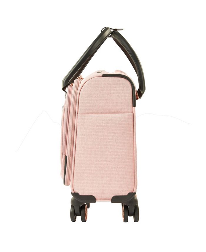 kensie Hudson Expandable Rolling Softside Luggage Set, 3 Piece Macy's