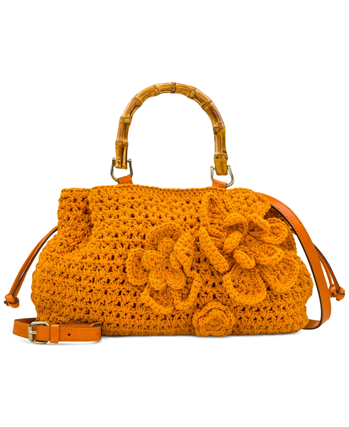 Patricia Nash Cantinella Crochet Bag In Bright Yellow | ModeSens