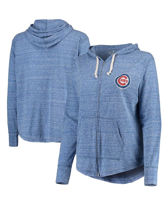 Soft As A Grape Women's Royal Chicago Cubs Plus Size Full-Zip Hoodie -  Macy's
