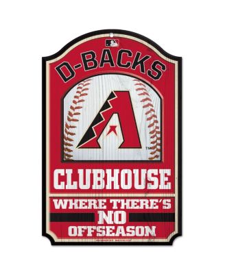 WinCraft Arizona Diamondbacks 11'' x 17'' Clubhouse Wood Sign - Macy's