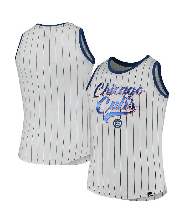 Lids Chicago Cubs New Era Sleeveless Pullover Hoodie - Royal