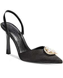Mateo for INC Victoria Slingback Pumps, Created for Macy's