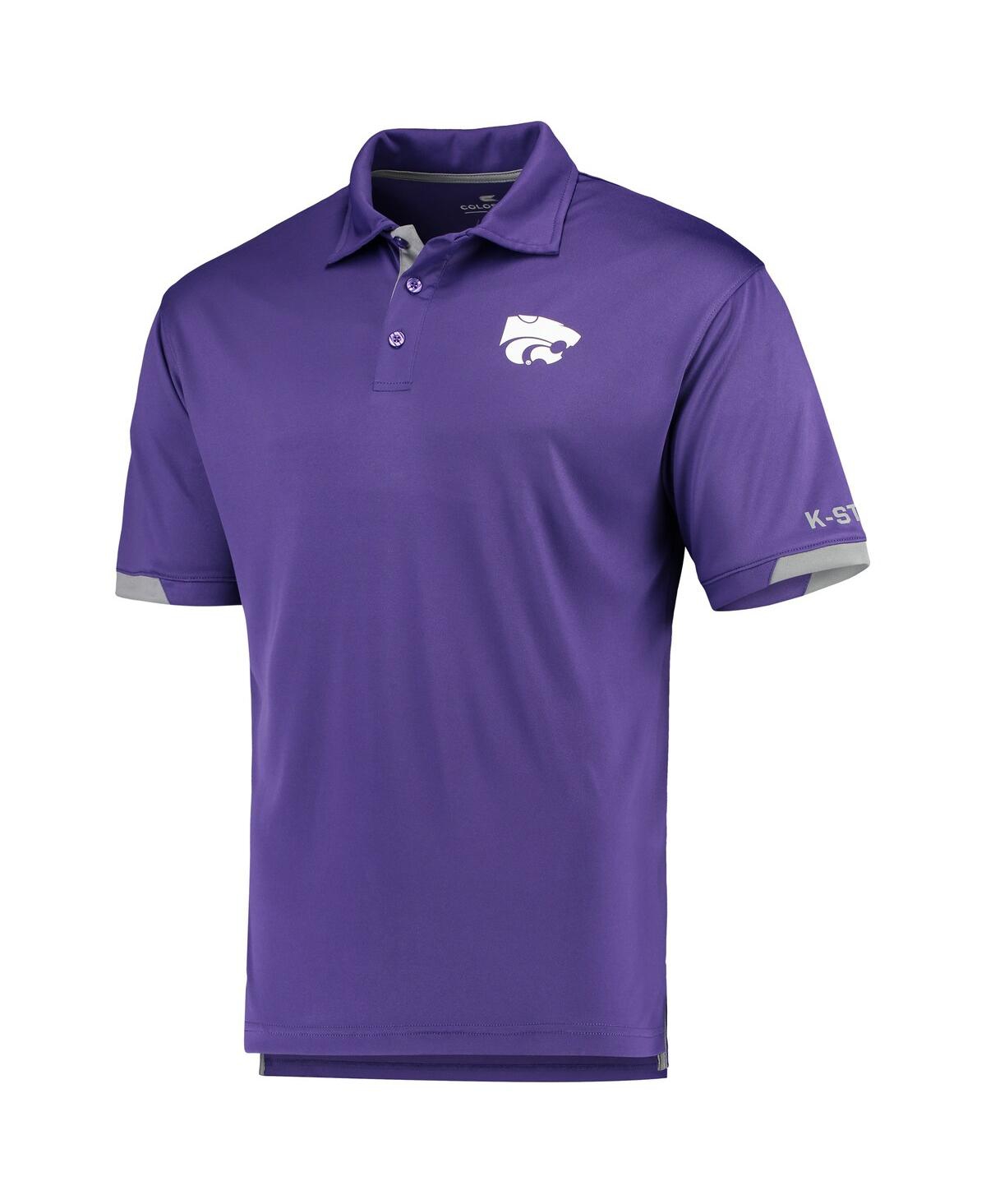 Men's ColosseumKansas State Wildcats Santry Polo - Purple