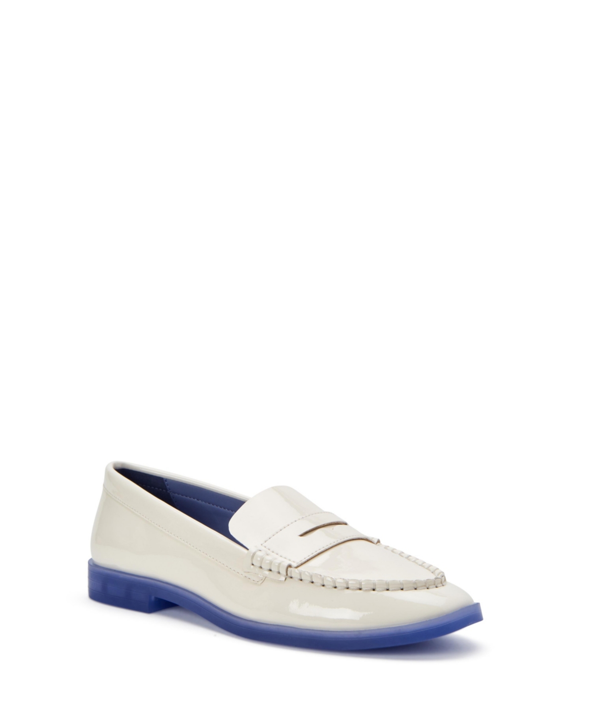 Shop Katy Perry Women's The Geli Penny Loafers Shoes In Unbleach Patent
