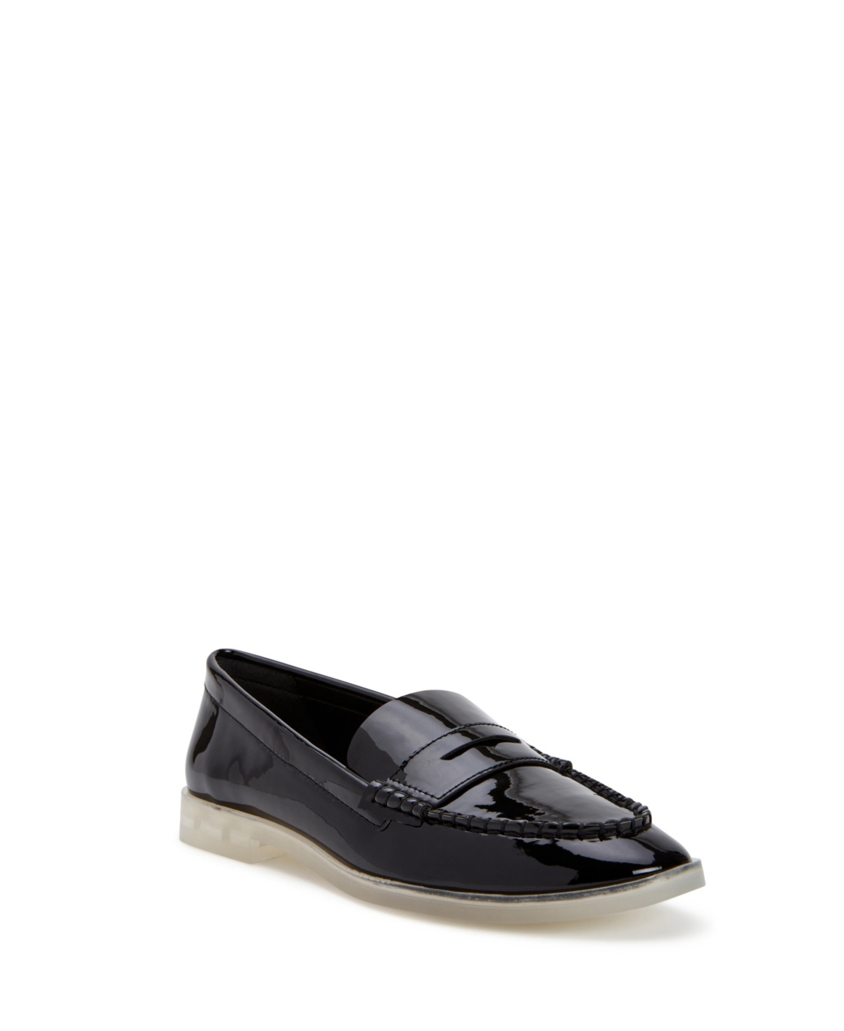 Shop Katy Perry Women's The Geli Penny Loafers Shoes In Black Patent