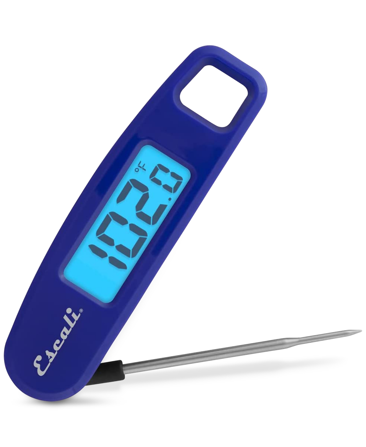 Escali Compact Folding Digital Thermometer In Blue