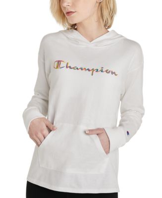 Champion Women's Cotton Logo Hoodie - Macy's