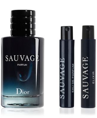 sauvage cologne gift set macy's