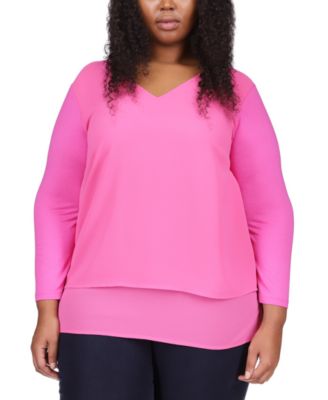 mk plus size tops