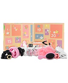 20-Pc. Beauty Blooms Beauty Tool Advent Calendar, Created for Macy's