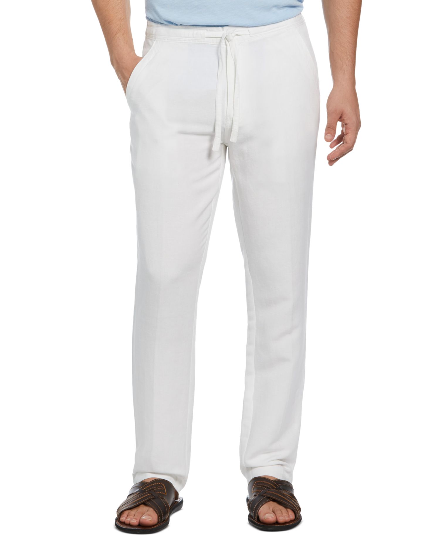 Men's Big & Tall Linen Blend Core Drawstring Pant