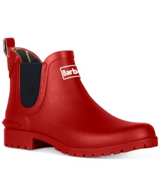 red comfortable boots