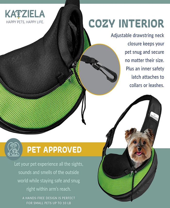 Katziela EXPANDABLE SLING BAG FRONT SHOULDER PET CARRIER Macy's