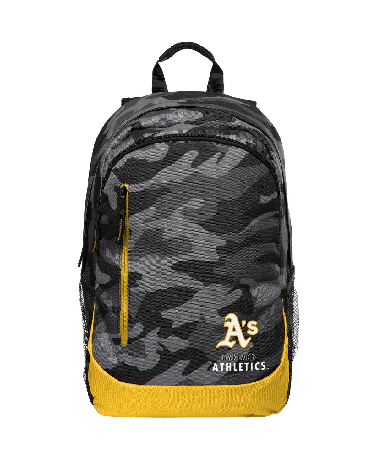 Oakland Athletics Black Camo Backpack - Black