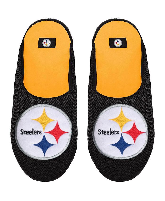 Steelers slippers for men deals