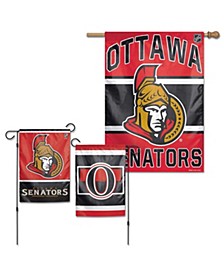 Ottawa Senators House Flag and Garden Flag Pack
