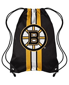 Boston Bruins Team Stripe Drawstring Backpack