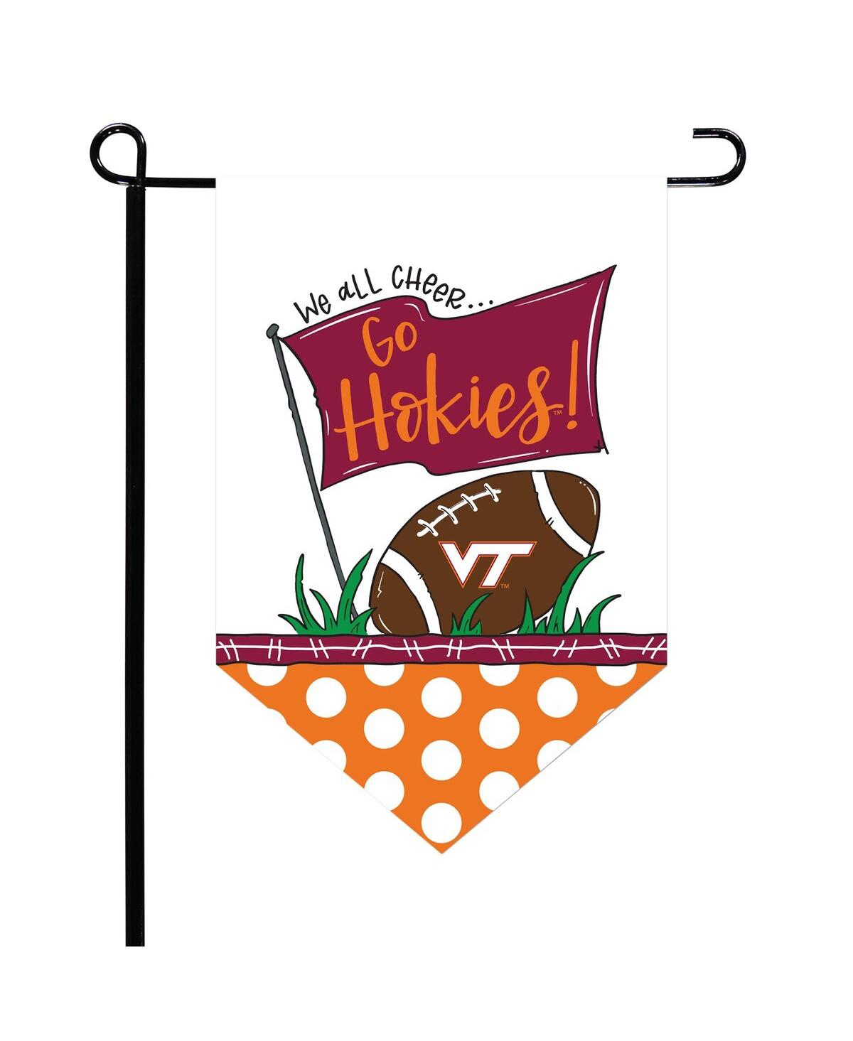 12" x 18" Virginia Tech Hokies Pointed Garden Flag - Multi