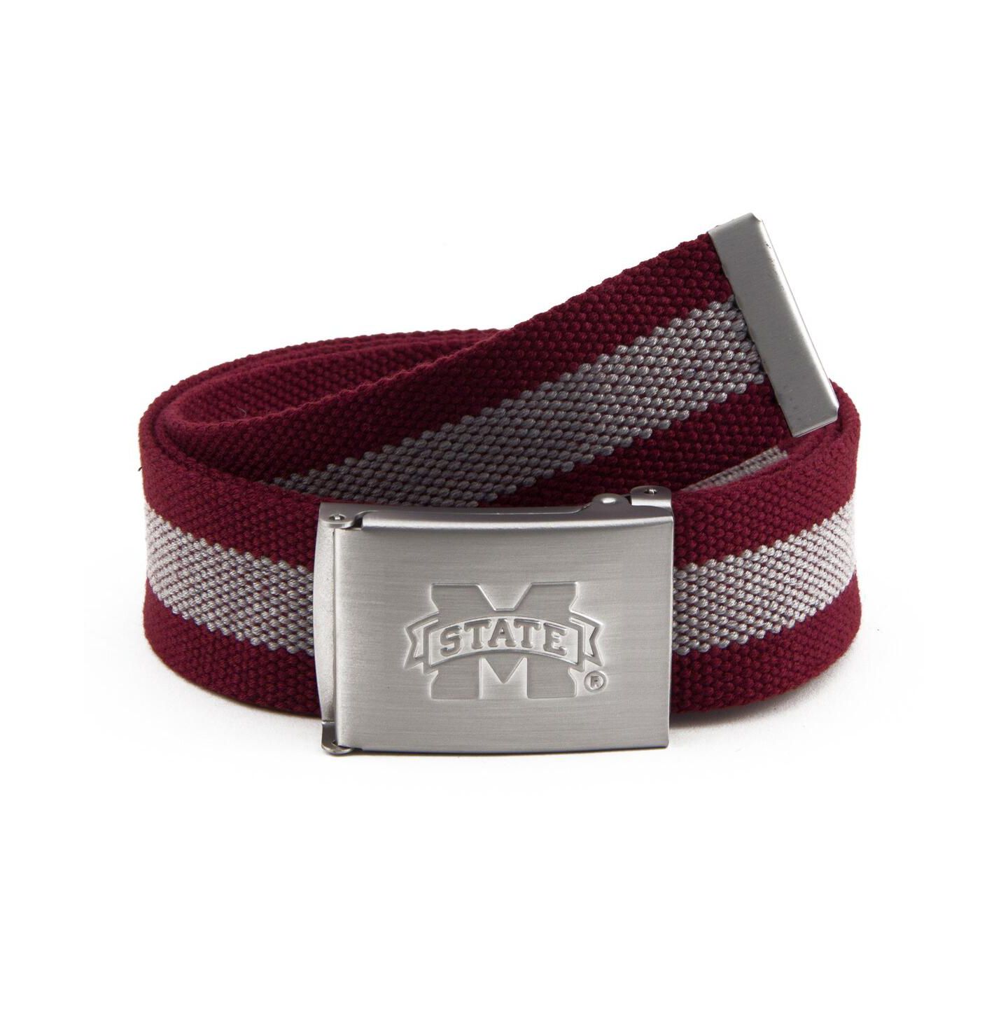 Мужской ремень Eagles Wings Mississippi State Bulldogs Fabric Belt — фото 1