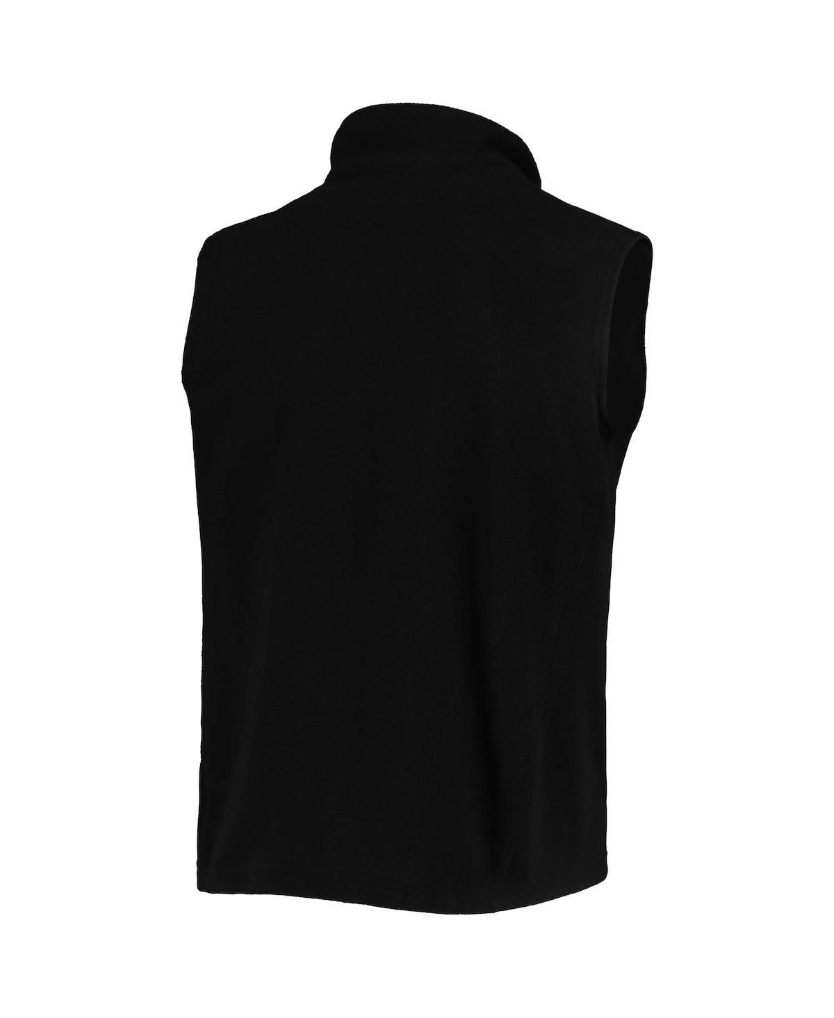 Men's DunbrookeSan Francisco 49ers Houston Fleece Full-Zip Vest - Black