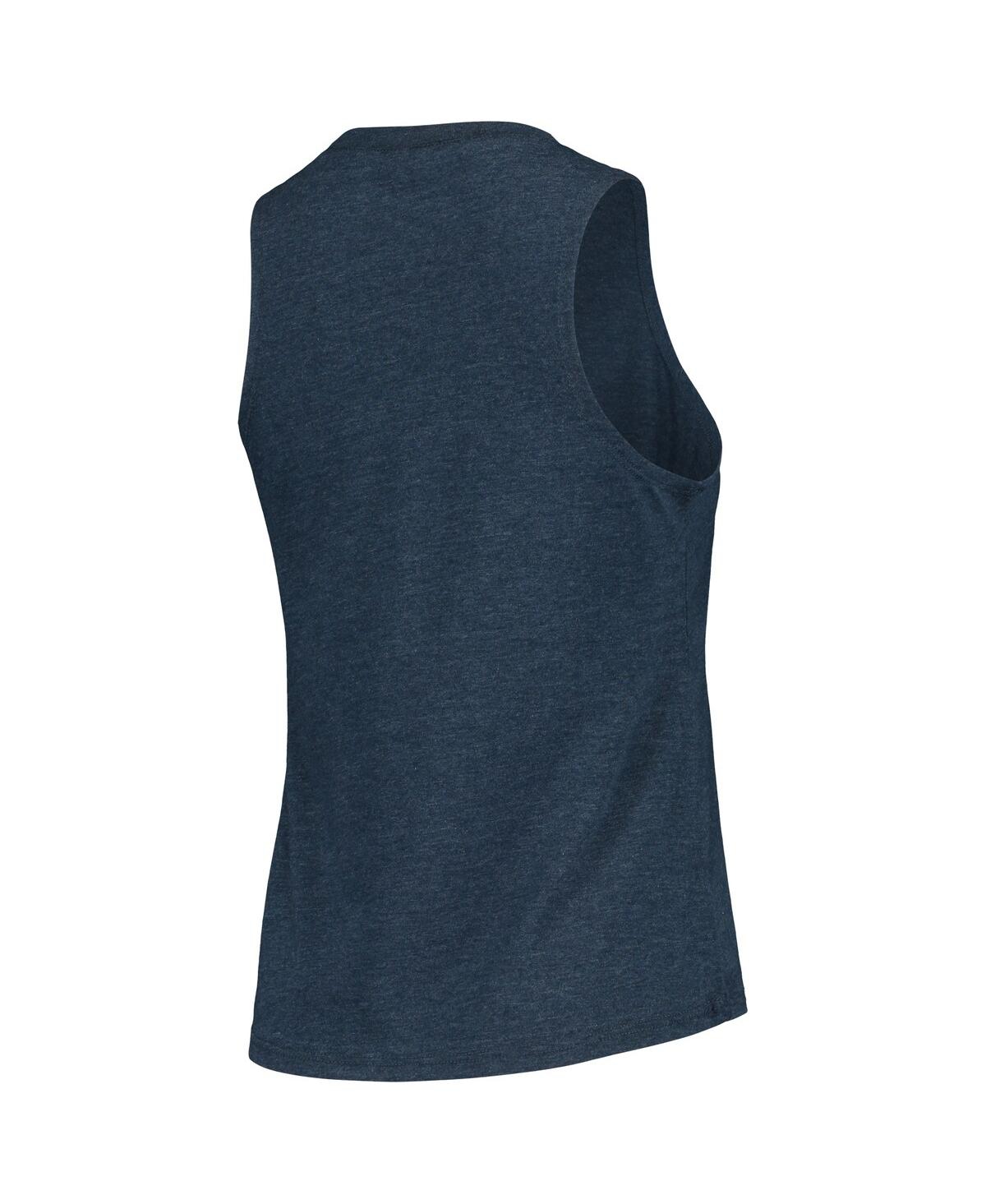 Shop Concepts Sport Women's  Deep Sea Blue, Gray Seattle Kraken Meter Tank Top And Pants Sleep Set In Deep Sea Blue,gray