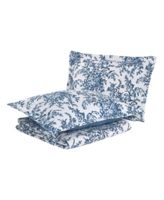 Bedford Cotton Reversible 2-Pc. Quilt Set, Twin