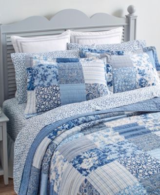 Paisley Patchwork Reversible 2-Pc. Quilt Set, Twin