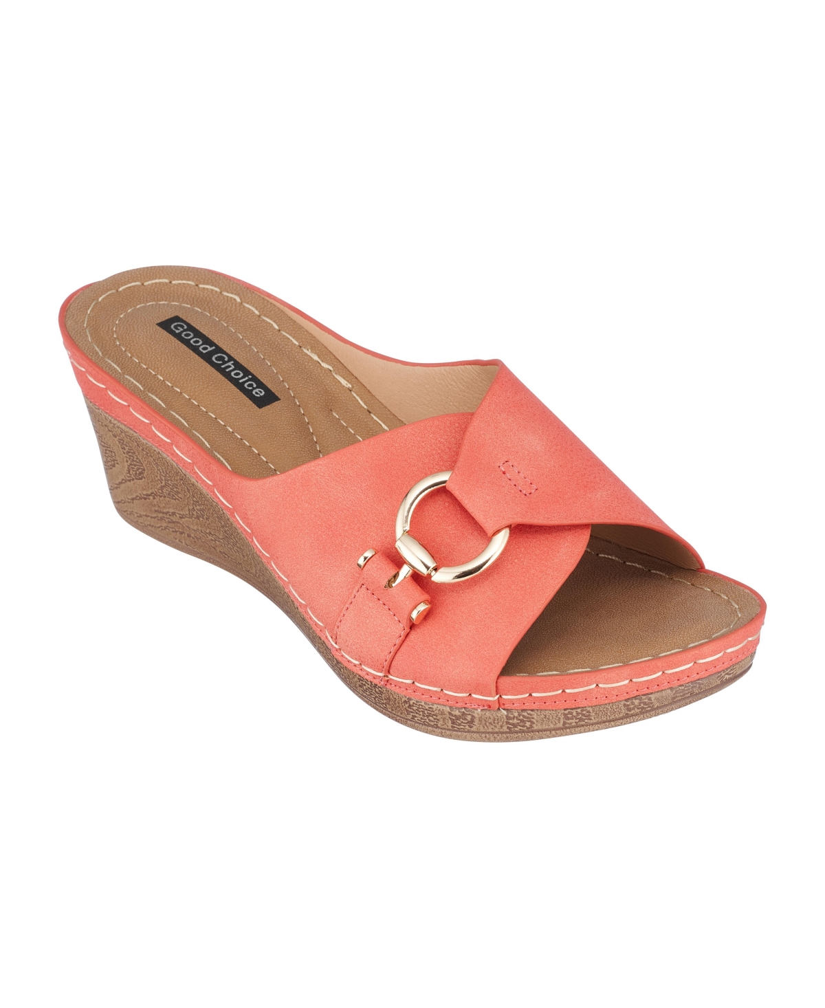 Women's Bay Wedge Sandals - Coral