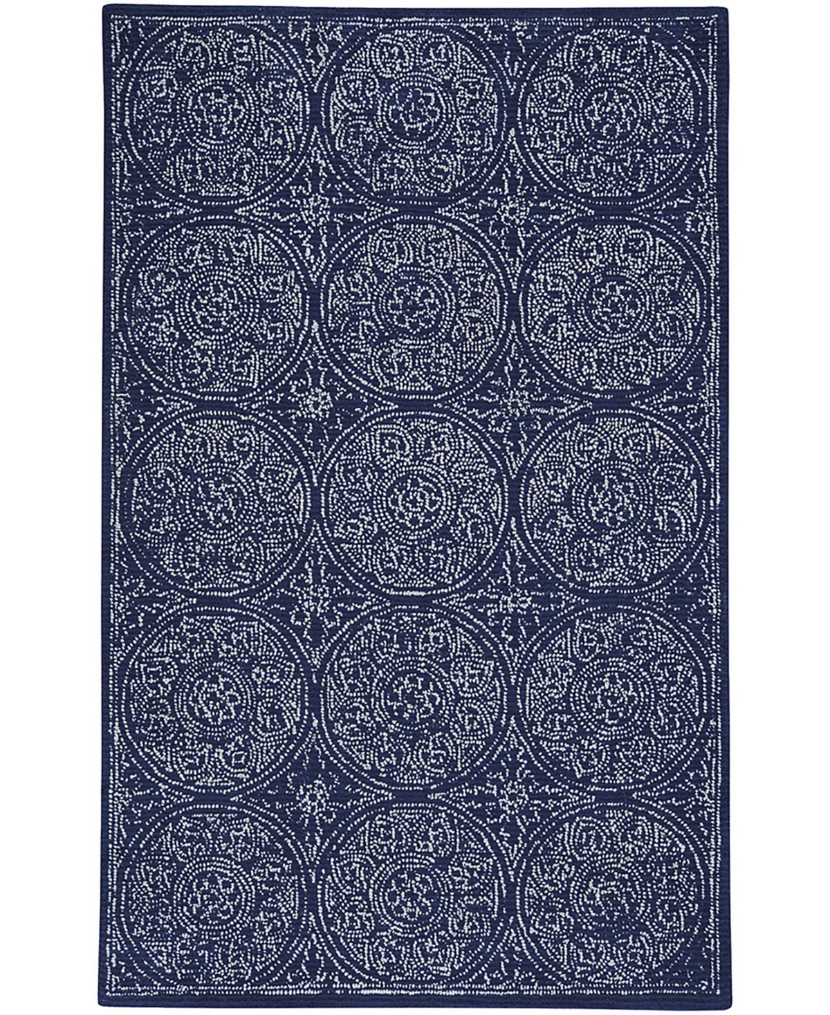 Capel Callista 475 8' x 10' Area Rug - Navy