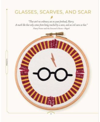 Harry Potter Embroidery by Deborah Wilding