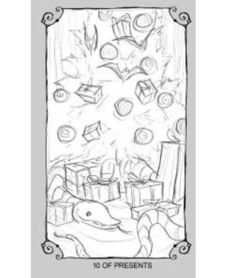 The Nightmare Before Christmas Tarot Deck and Guidebook by Minerva Siegel