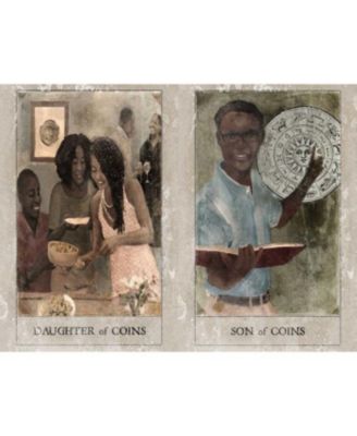 The Hoodoo Tarot - 78-Card Deck and Book for Rootworkers by Tayannah Lee McQuillar