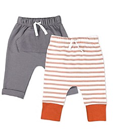 Baby Boys Furry Friends Pants, Pack of 2
