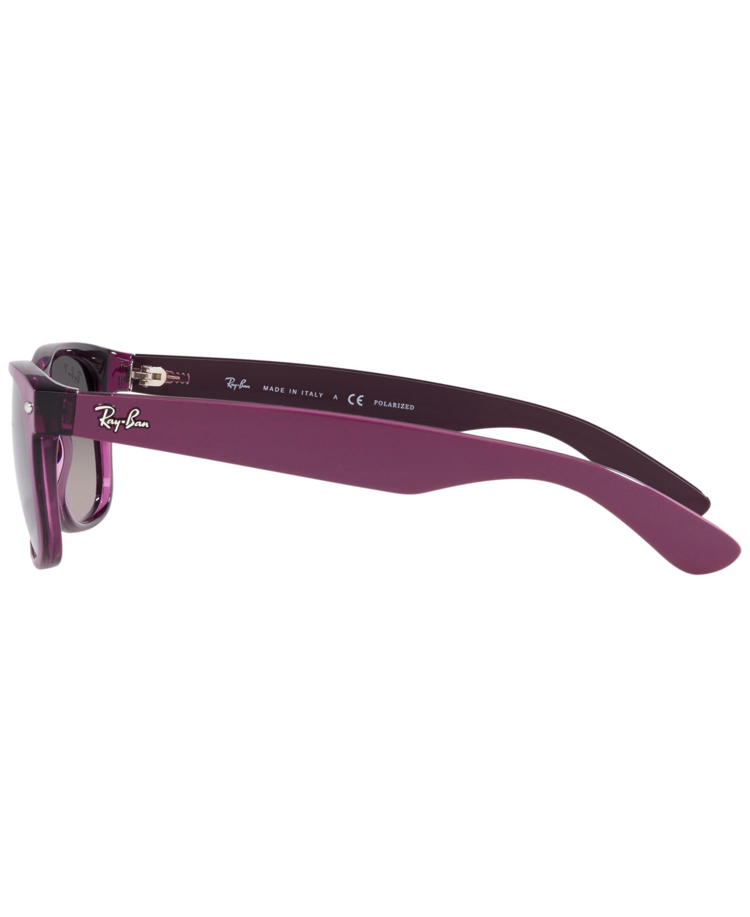 Unisex Polarized Sunglasses, RB2132 NEW WAYFARER 55