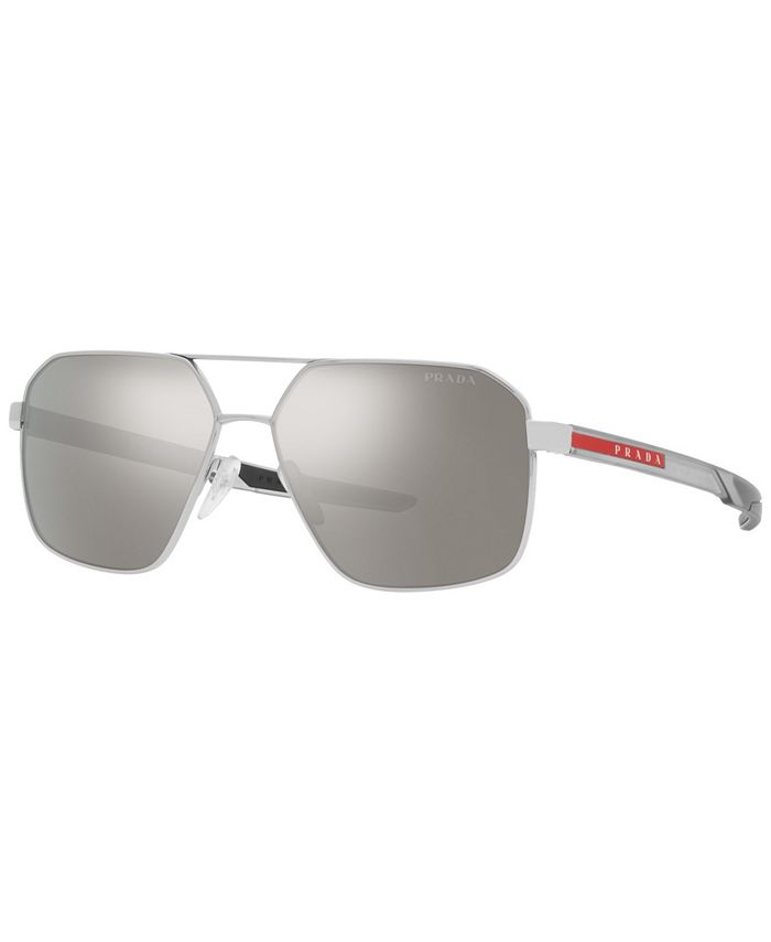 PRADA LINEA ROSSA Men's Sunglasses, 60 & Reviews - Sunglasses by Sunglass  Hut - Men - Macy's